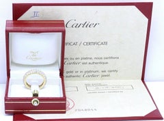 Cartier Anniversary 2.13 TCW Diamond Band Ring 18K Yellow Gold w/ Box & Papers