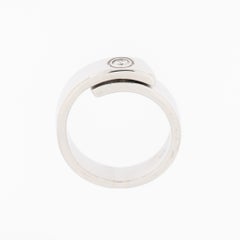Cartier Anniversary Band Ring 18 karat White Gold with Diamond