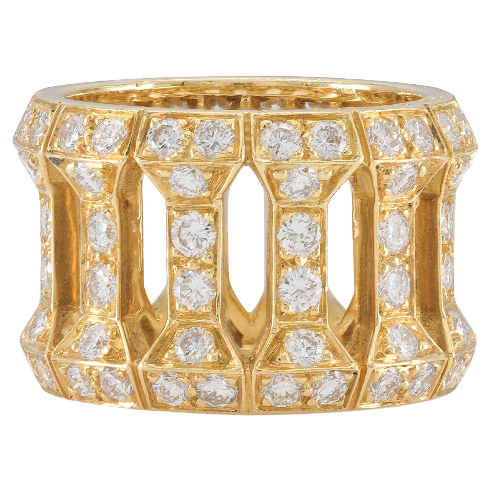 Cartier Antalia Ring with Diamonds For Sale