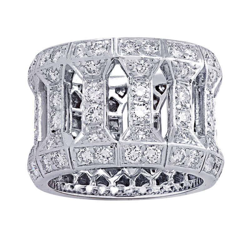 Cartier Anthalia Diamond Ring For Sale at 1stdibs