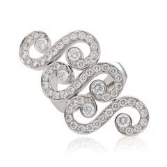 CARTIER Arabesque Diamond Ring