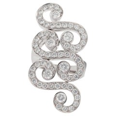 CARTIER Arabesque Diamond Ring