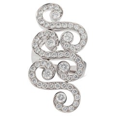 CARTIER Arabesque Diamond Ring