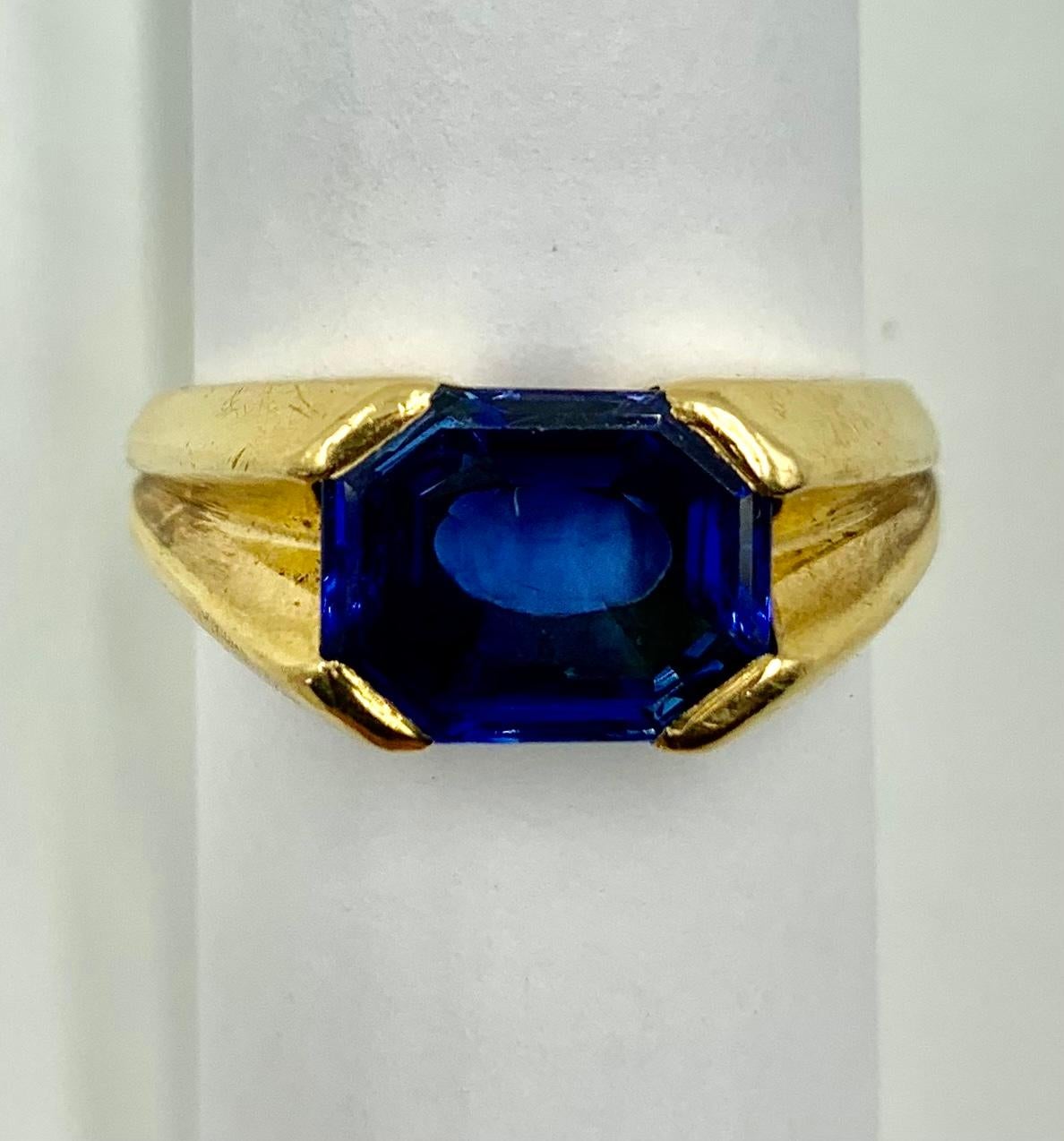 cartier sapphire ring