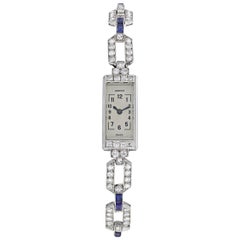 Cartier Art Deco Baguette Bracelet Watch
