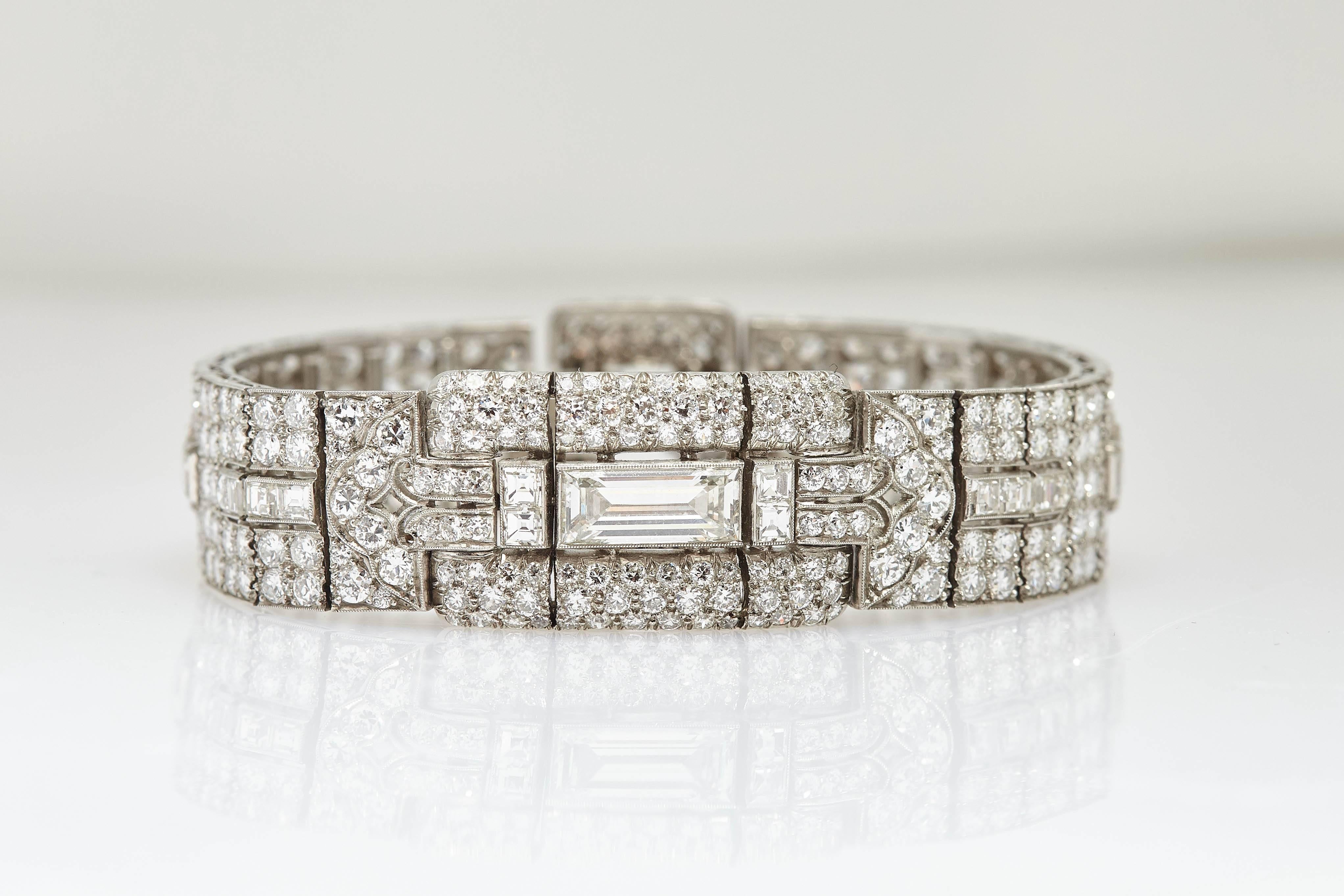 Cartier Art Deco Diamond Bracelet 1