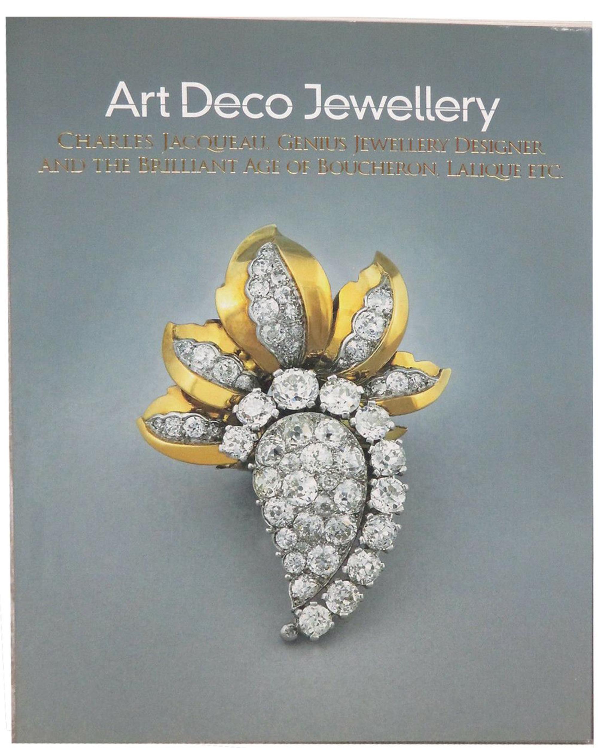 Cartier Broche/pendentif vintage en diamants sur collier en or en vente 1