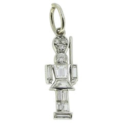 Antique Cartier Art Deco Diamond Nutcracker Charm