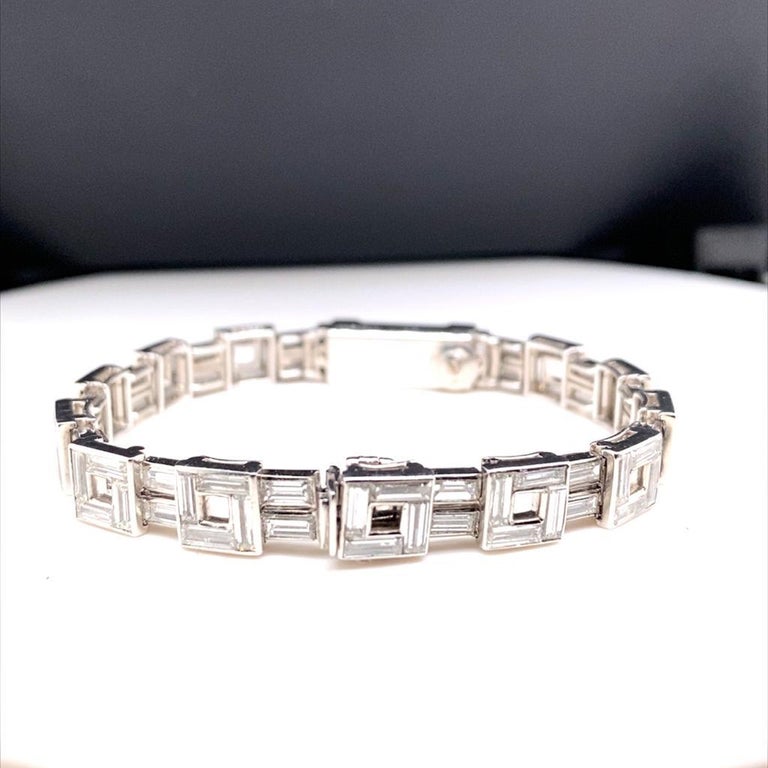 Cartier Art Deco Diamond Set Platinum Cocktail Watch at 1stDibs