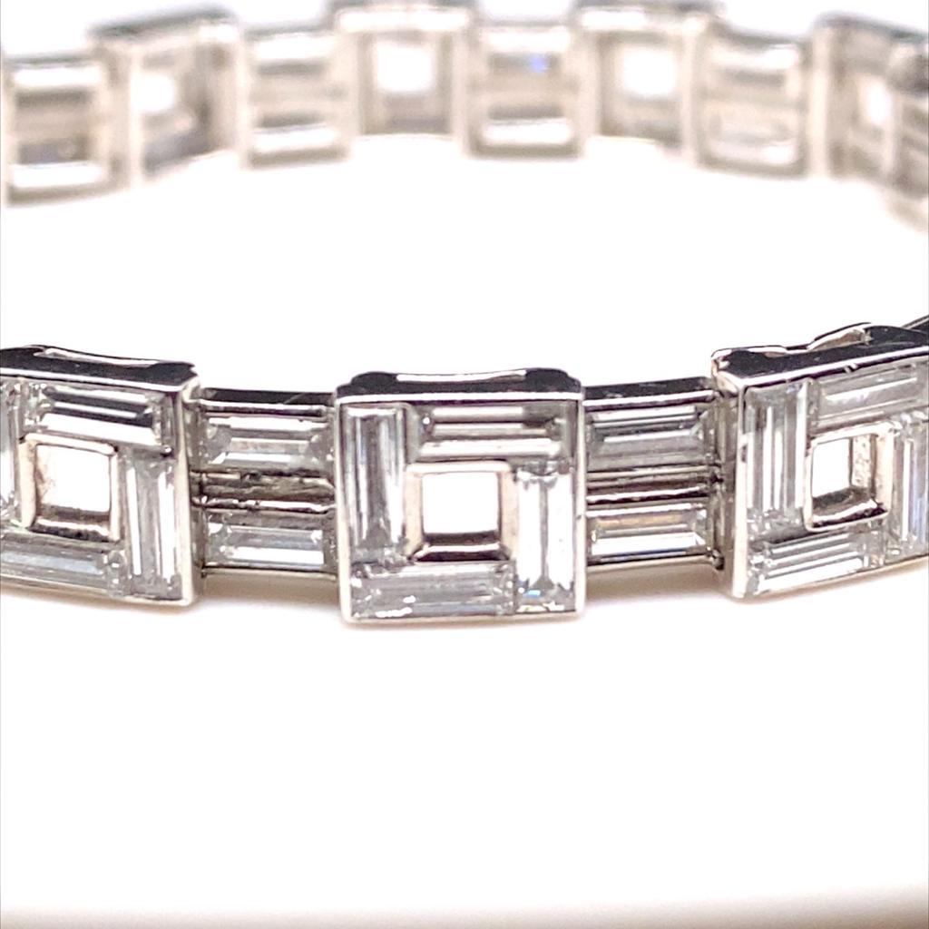 Cartier Art Deco Diamond Set Platinum Cocktail Watch 4