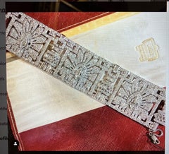 Used Cartier Art Deco Egyptian Revival Bracelet 