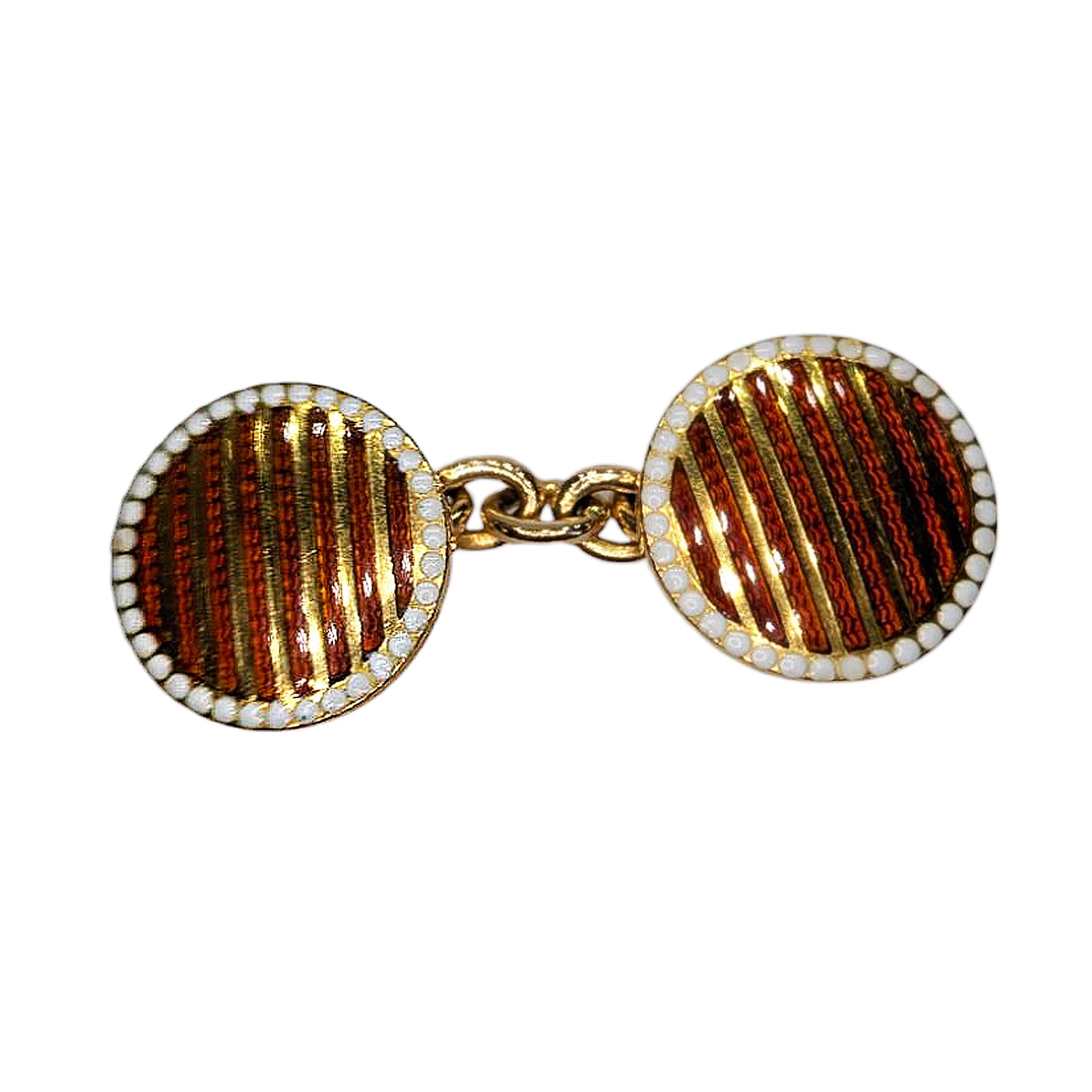 Ensemble de robe en or et émail Art Déco de Cartier, Circa 1930 en vente 5