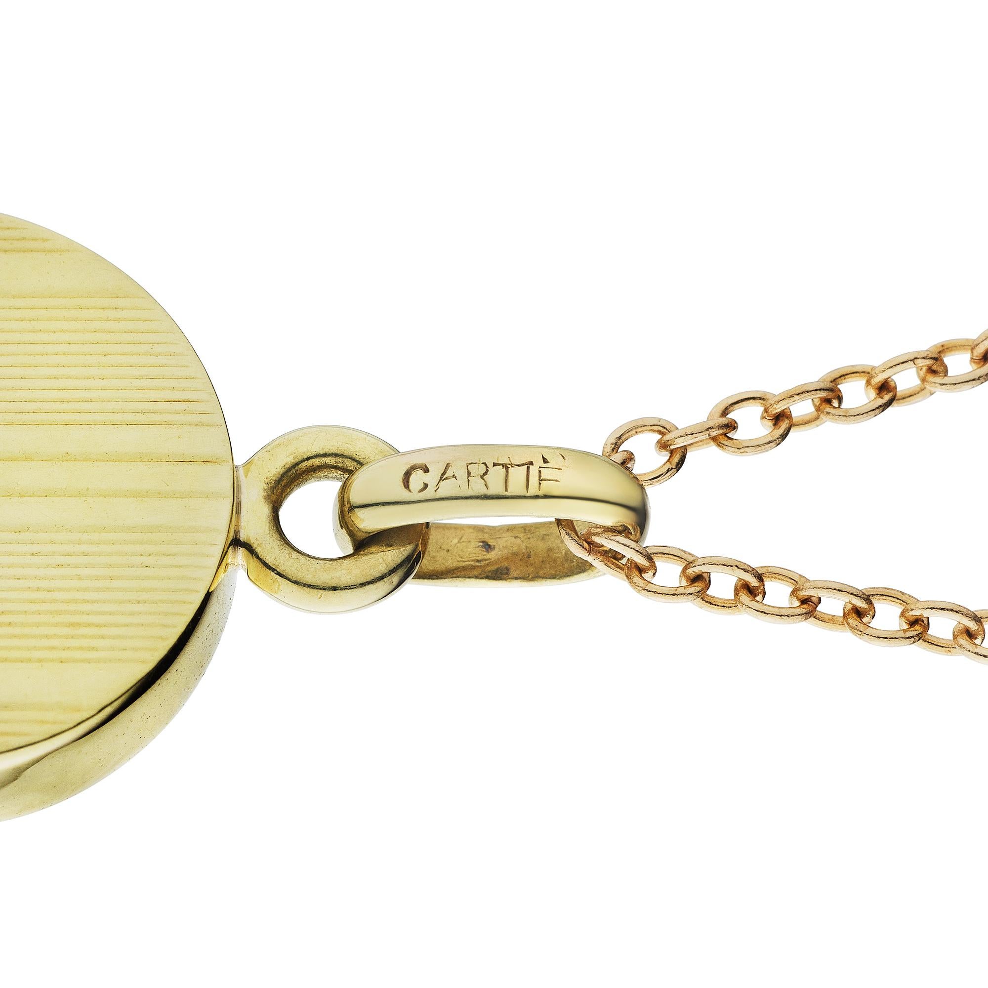 cartier key necklace