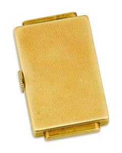 Cartier Art Deco Guillotine Purse Watch