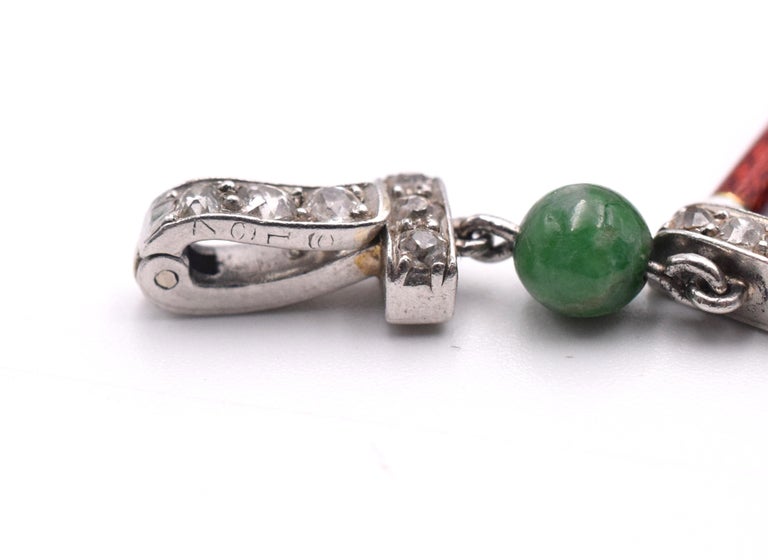 cartier jade necklace