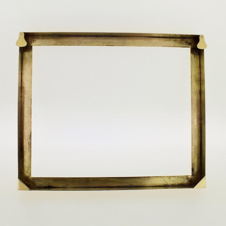 Cartier Art Deco Period 14 Karat Gold Desk Calendar or Picture Frame at