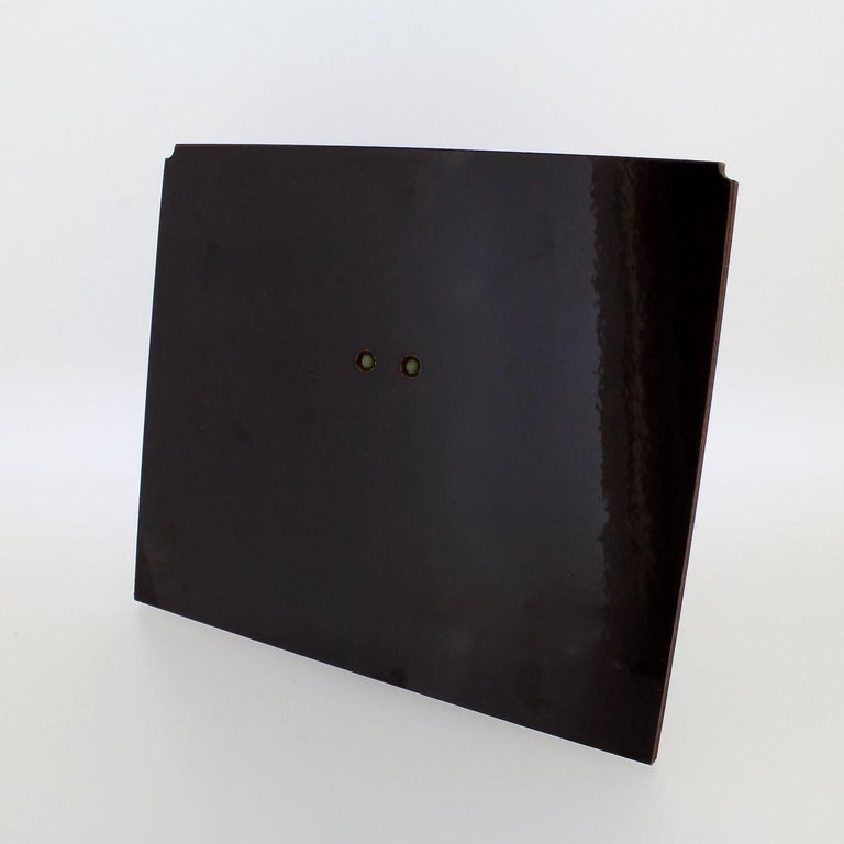 Cartier Art Deco Period 14 Karat Gold Desk Calendar or Picture Frame at