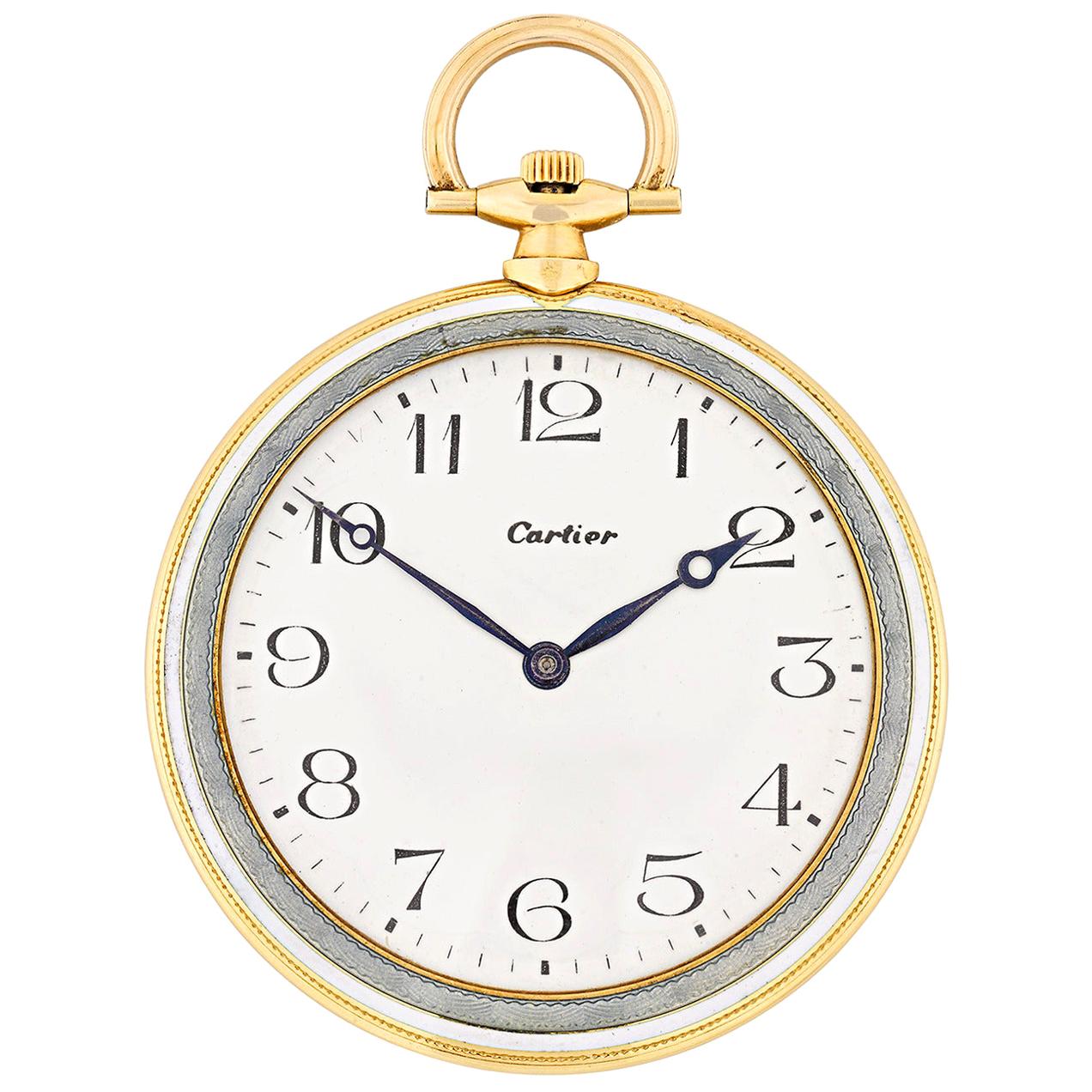 Cartier Art Deco Pocket Watch