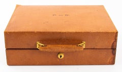 Cartier Art Deco Silver Men's Traveling Case, 1937