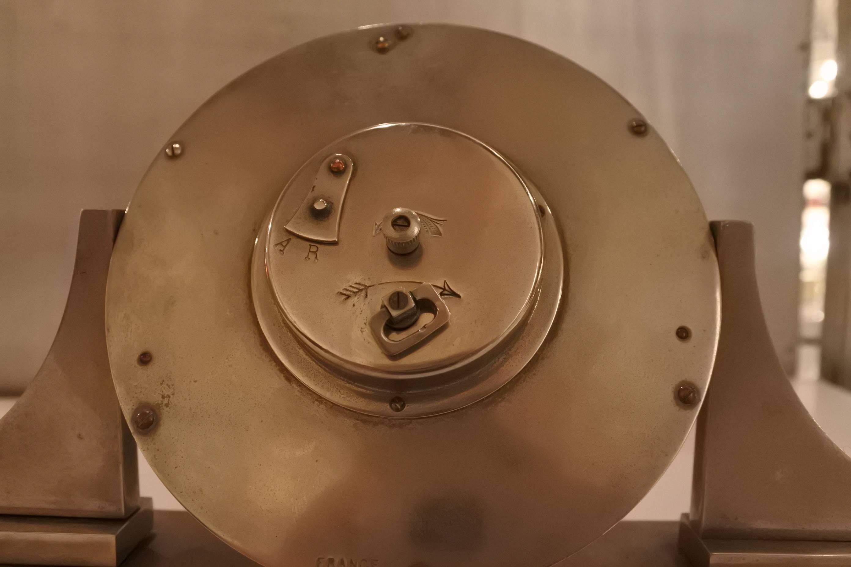 20th Century Cartier Art Deco Table Clock