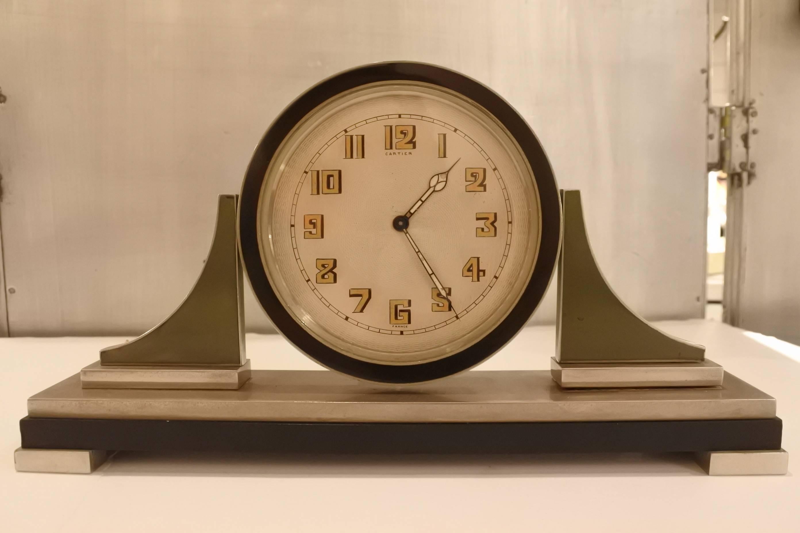 Cartier Art Deco Table Clock 2