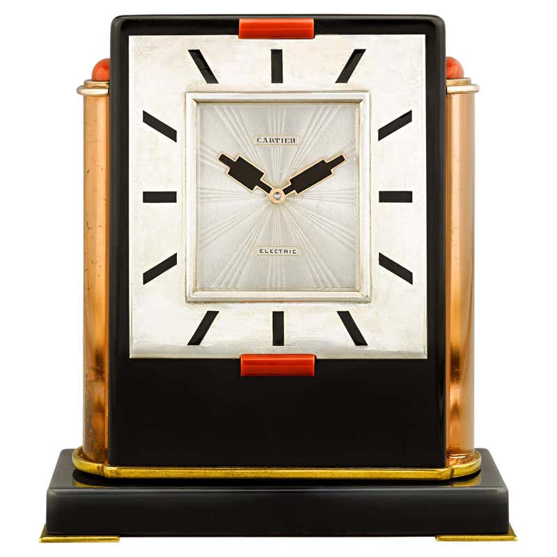 Cartier table clock Clearance