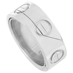 Cartier Astro LOVE 18 Karat White Gold Ring