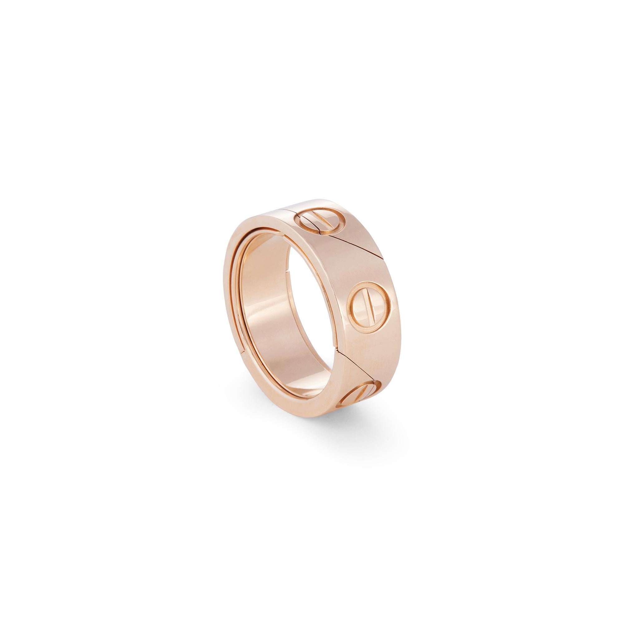 Cartier 'Astro' Love Convertible Ring and Pendant Necklace 1