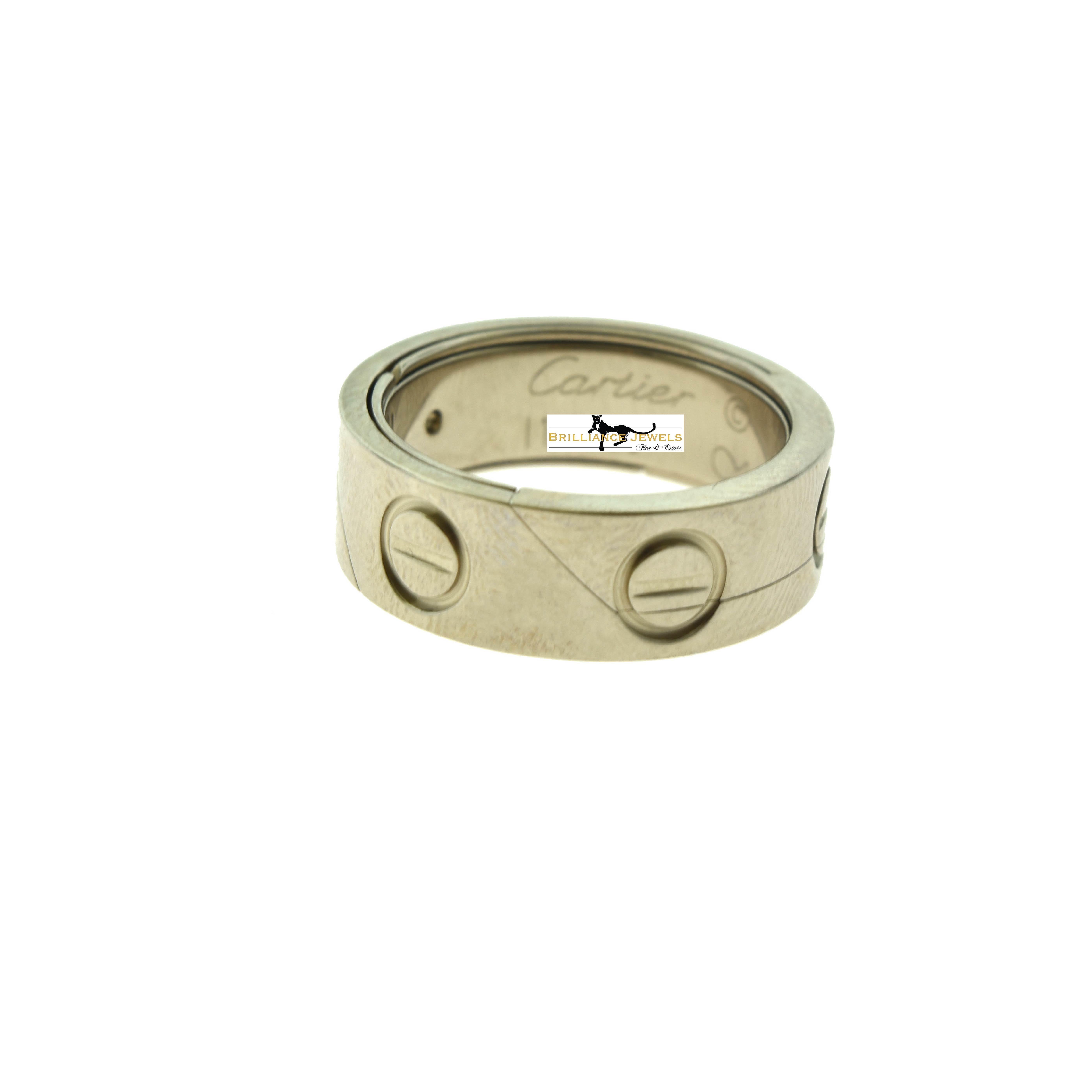 cartier love ring limited edition