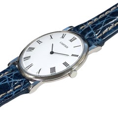 Cartier Audemars Piguet Vintage White Gold mechanical Gents Wrist Watch