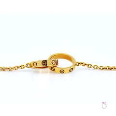 Cartier Baby Love Armband 18 Karat Roségold:: Kette Liebesarmband