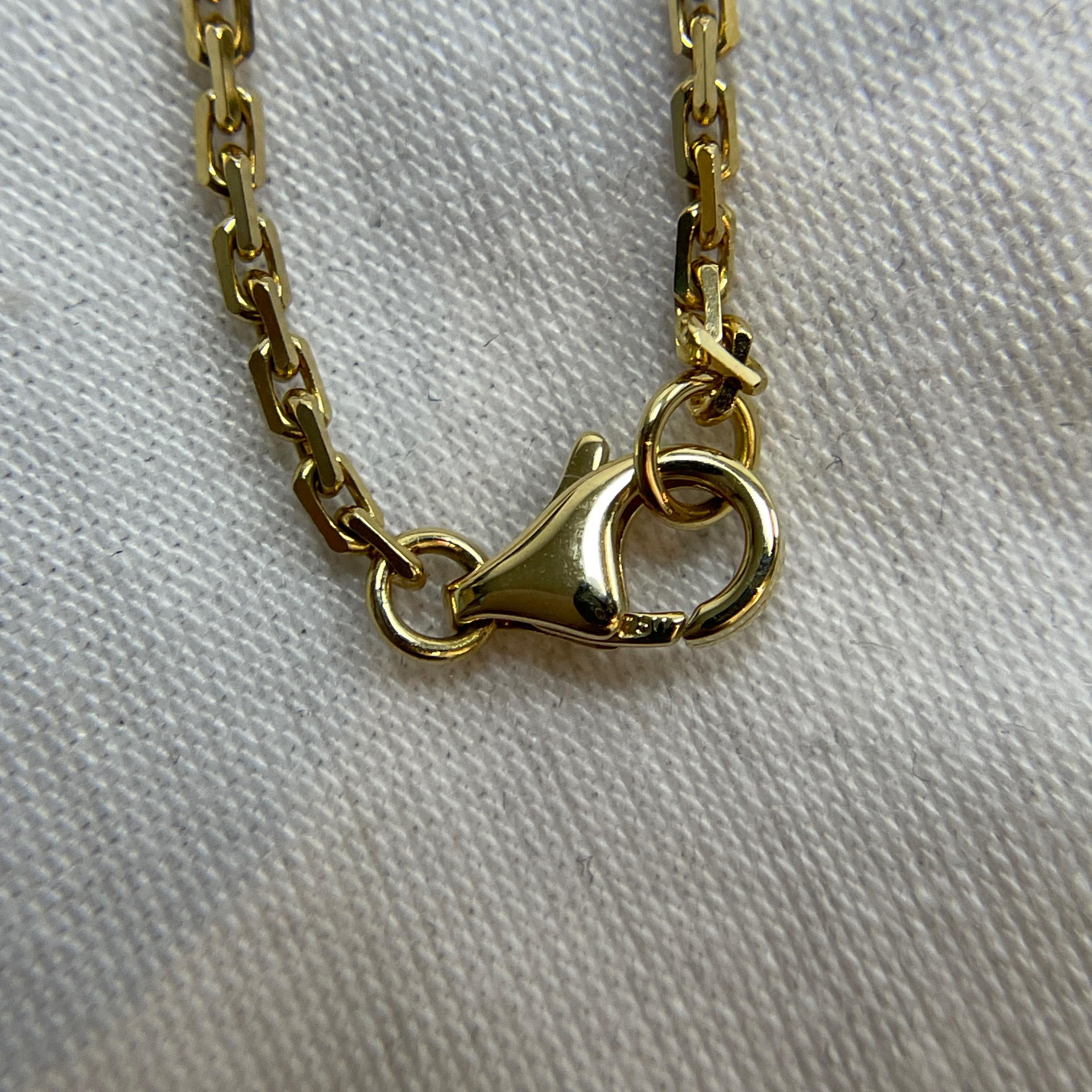 Collar Cartier Baby Love de oro amarillo de 18 quilates con pavé de diamantes entrelazados en venta 6