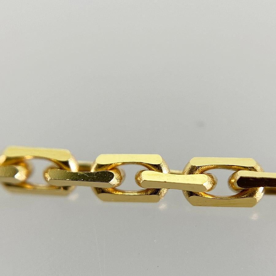 Collar Cartier Baby Love de oro amarillo de 18 quilates con pavé de diamantes entrelazados en venta 1