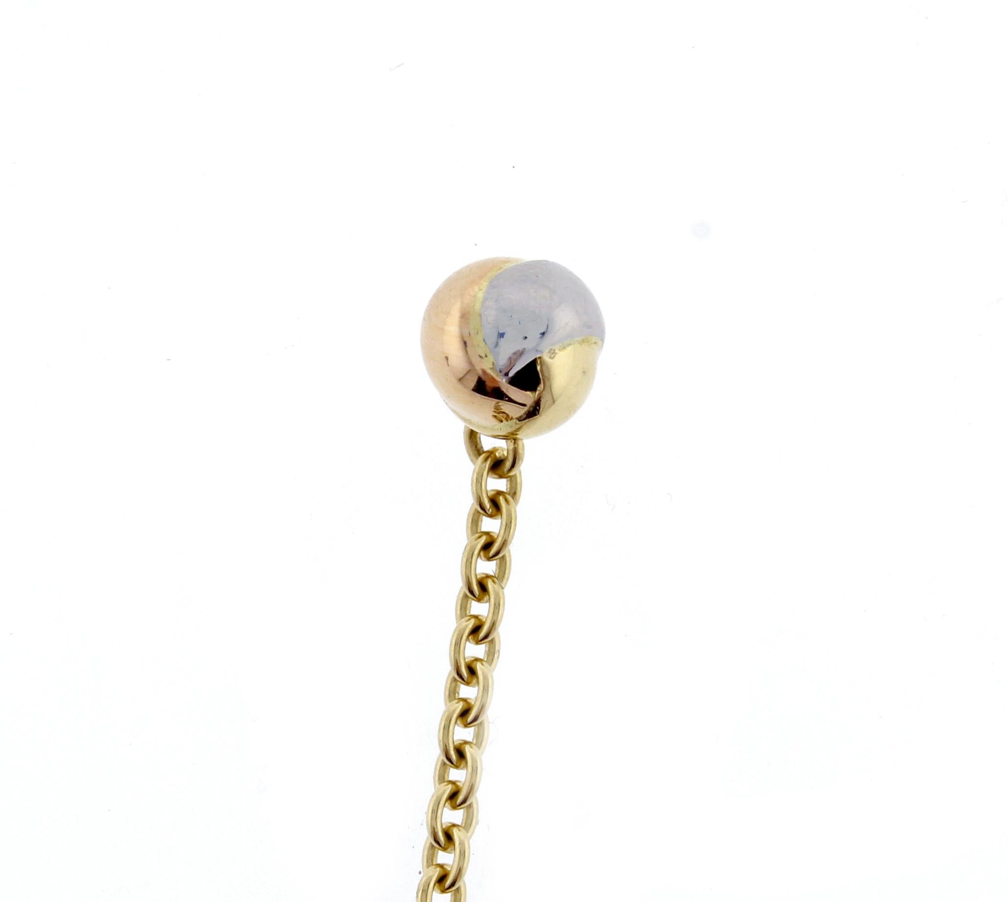 cartier baby trinity pampilles necklace