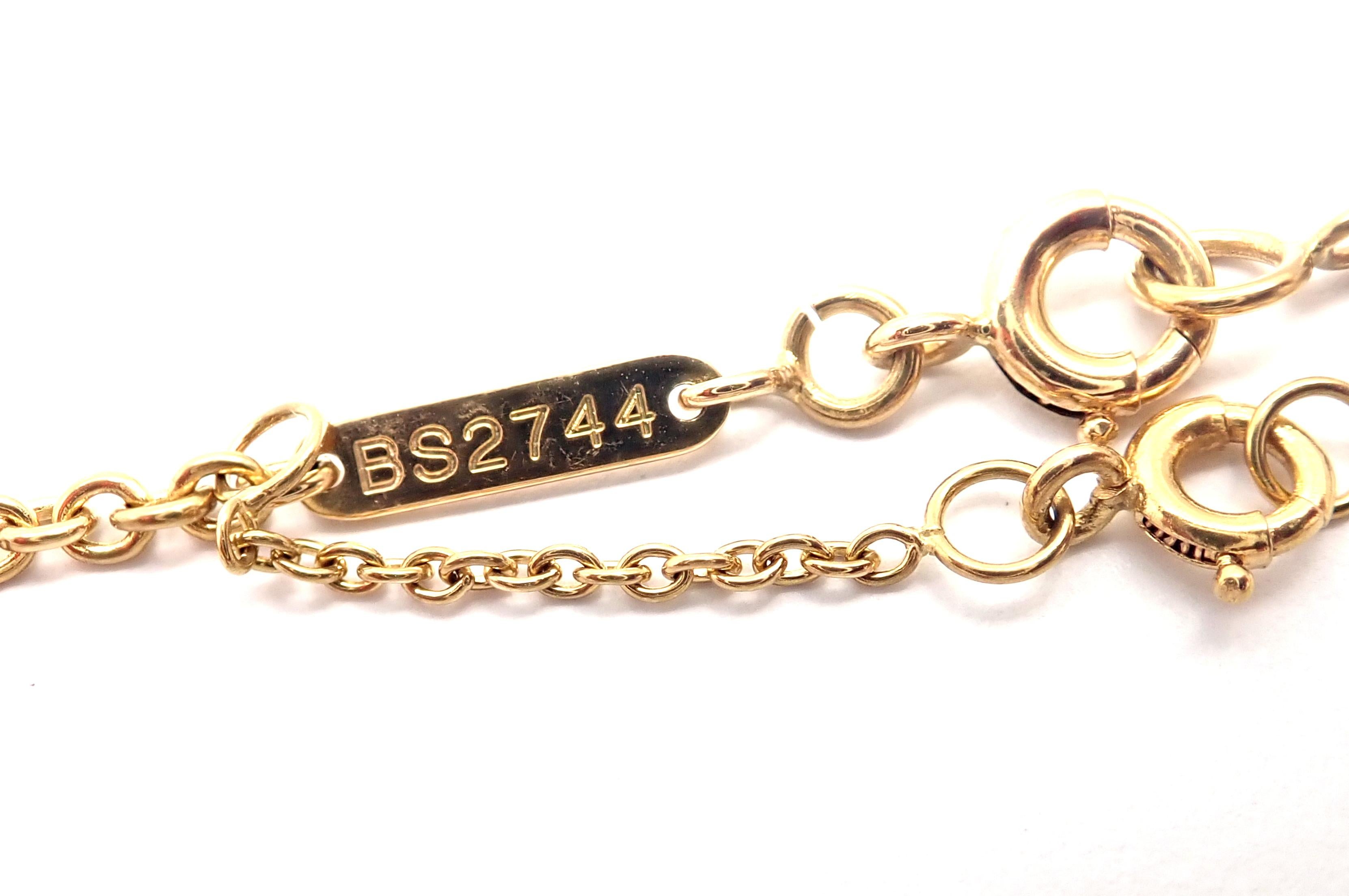 Cartier Baby Trinity Tri-Color Gold Pendant Necklace 3
