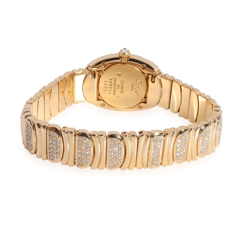 Cartier Baignoire 1186 Women's Watch in 18kt Yellow Gold
