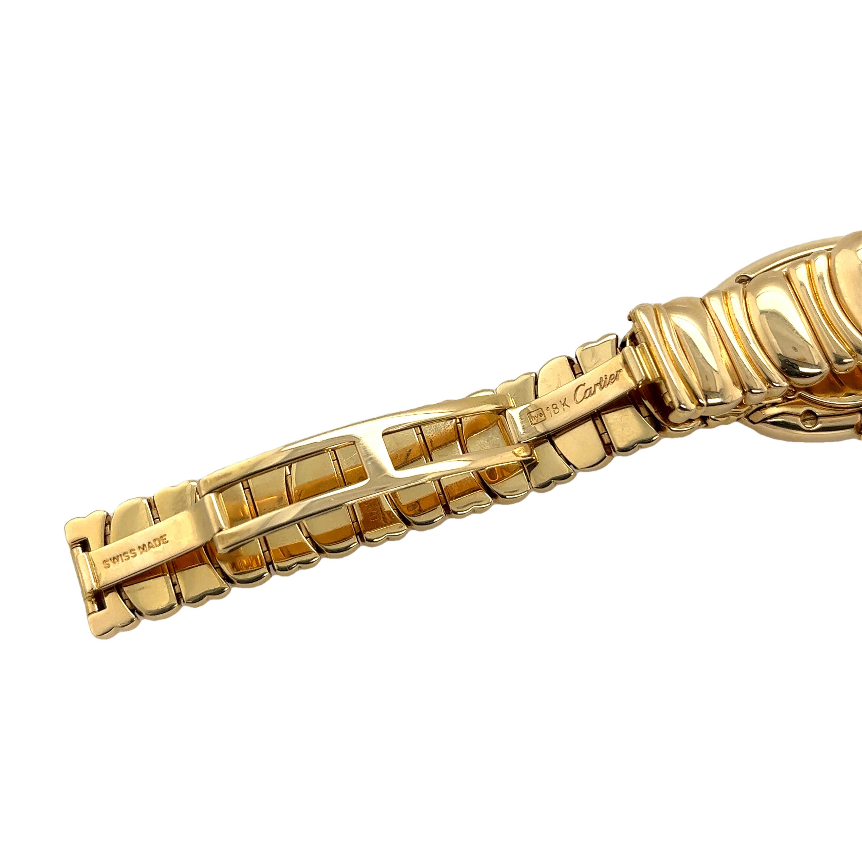 Cartier Baignoire 18ct Gelbgold Uhr, 8057912 C2395 8