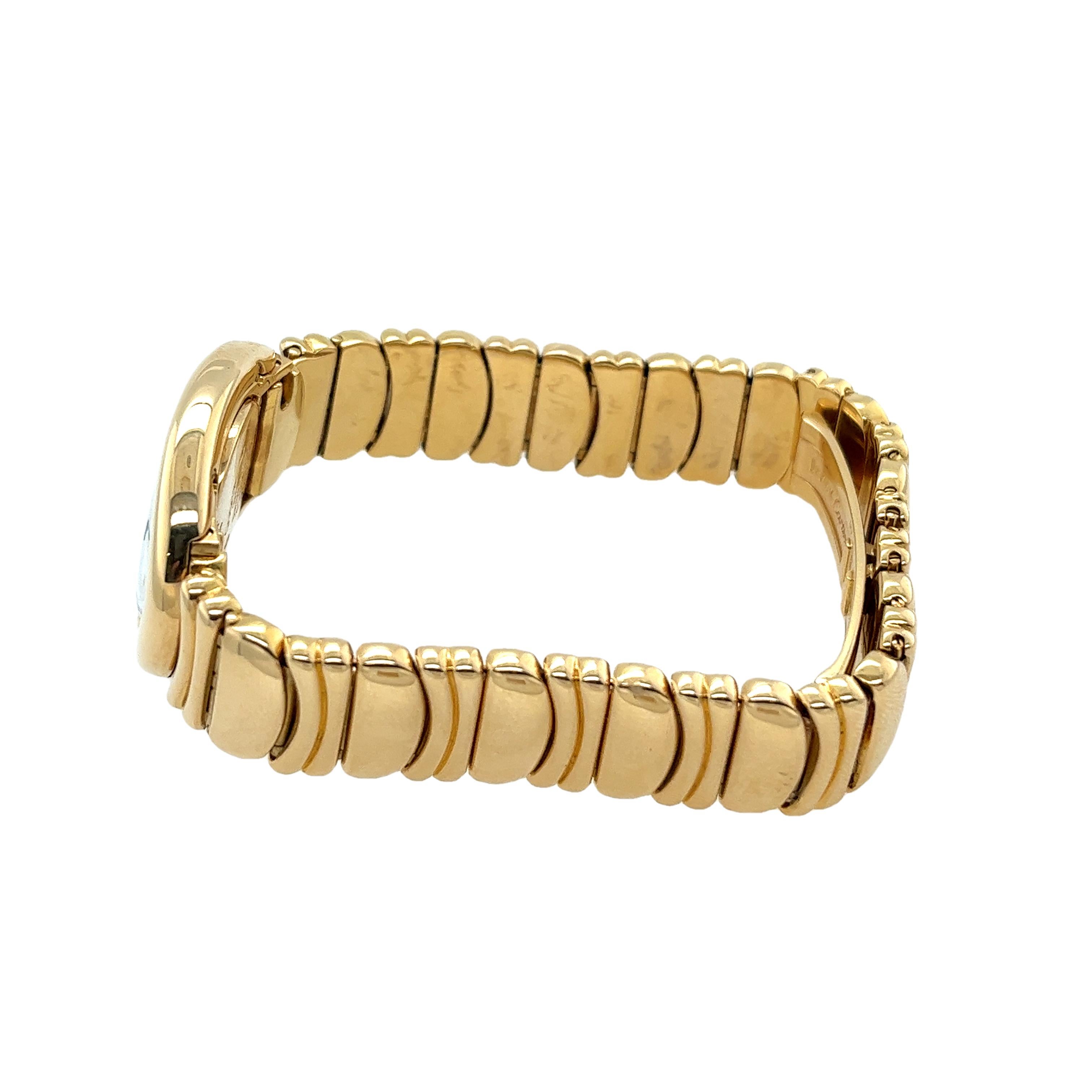 Cartier Baignoire 18ct Gelbgold Uhr, 8057912 C2395 Damen