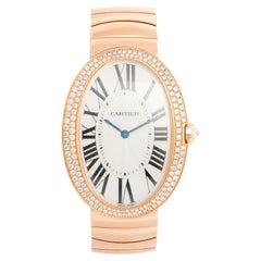 Cartier Baignoire 18K Rose Gold Watch WB520003