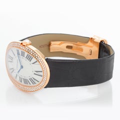 Cartier Baignoire 18k Rose Gold Watch Wb520005 3033