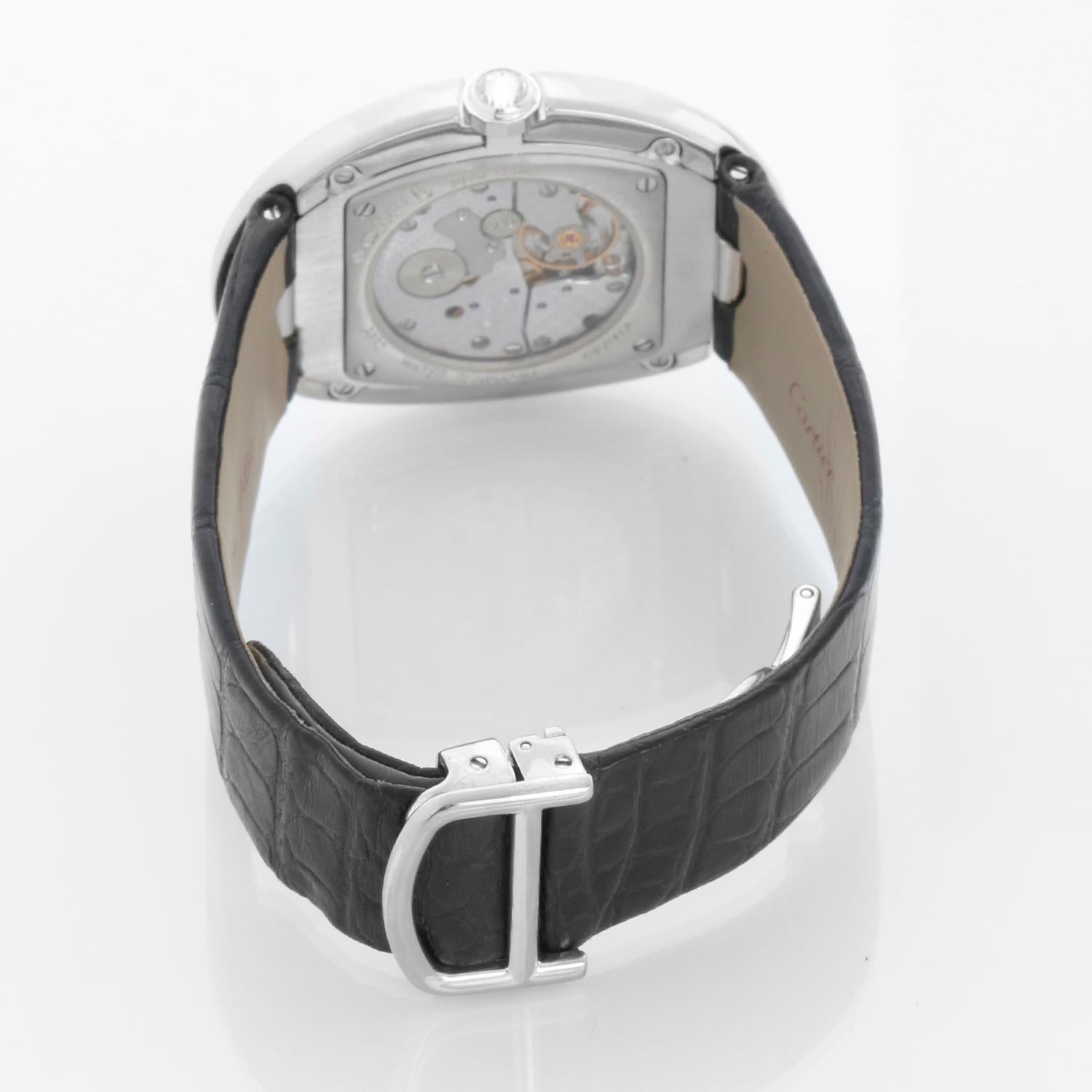 Cartier Baignoire 18K White Gold Watch 3032 WB520009 For Sale 1