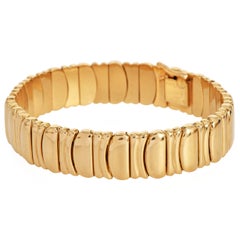 Cartier Baignoire 18K Yellow Gold Link Bracelet 70 grams