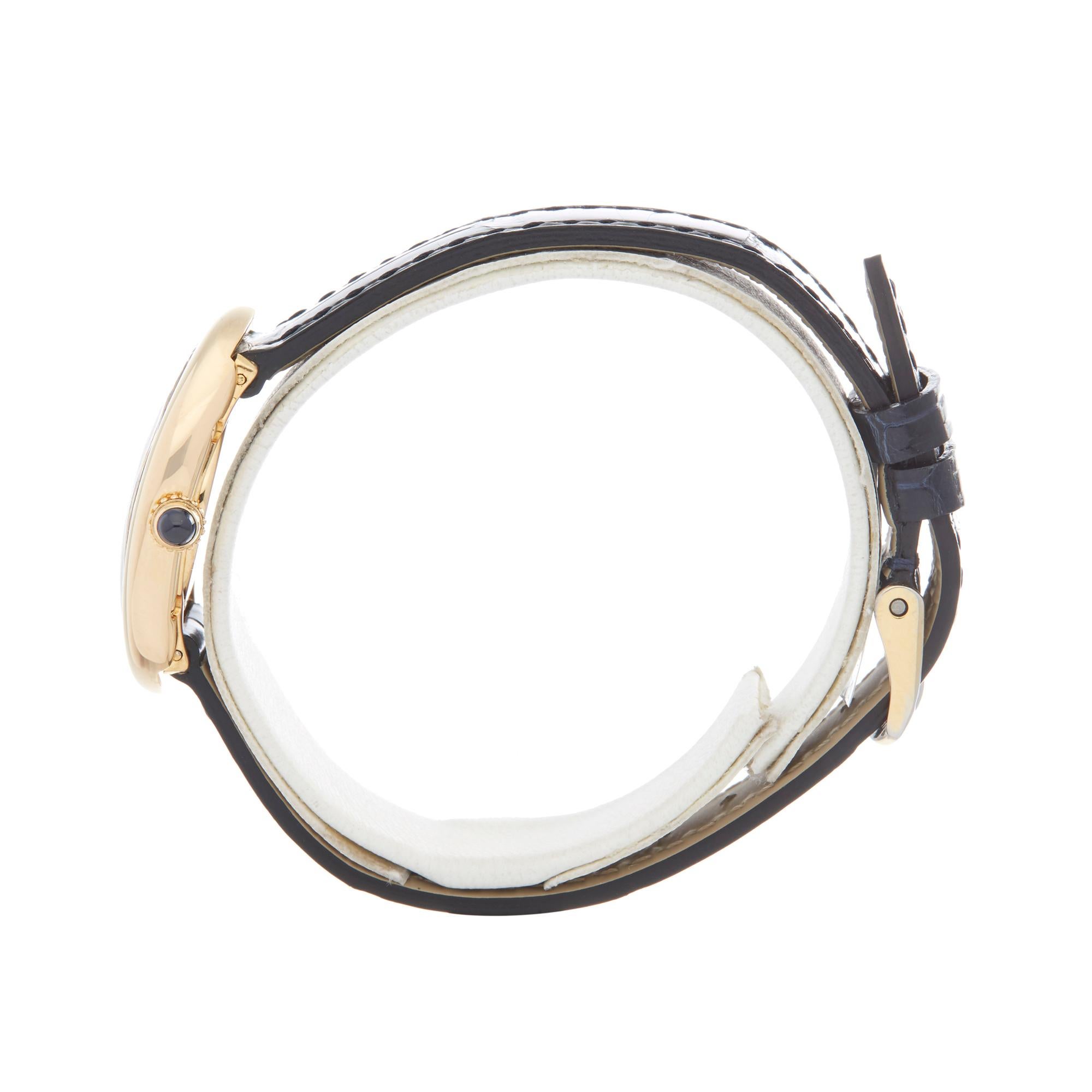 cartier baignoire on wrist