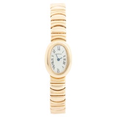 Cartier Baignoire 18K Yellow Gold Watch W15045D8