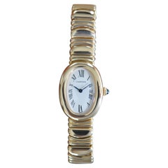 Cartier Baignoire 1920 18k Yellow Gold Unworn Full Set