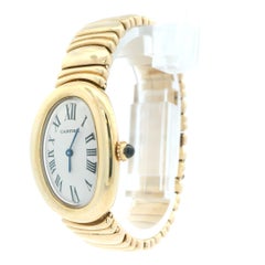 Cartier Baignoire 1952 18K Yellow Gold W/Box & Papers 1996