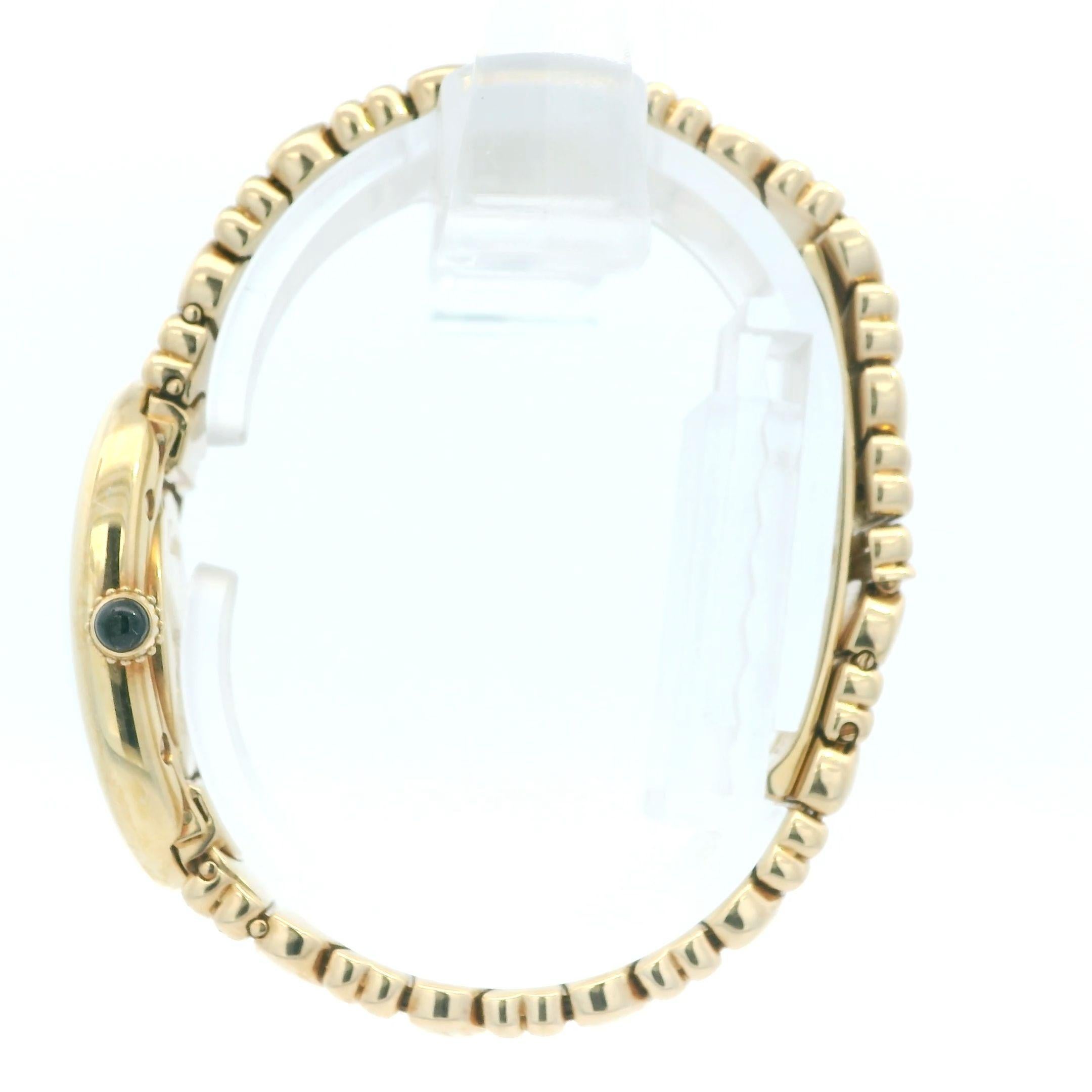 Cartier Baignoire 1952 18K Yellow Gold W/Box & Papers 1996 2