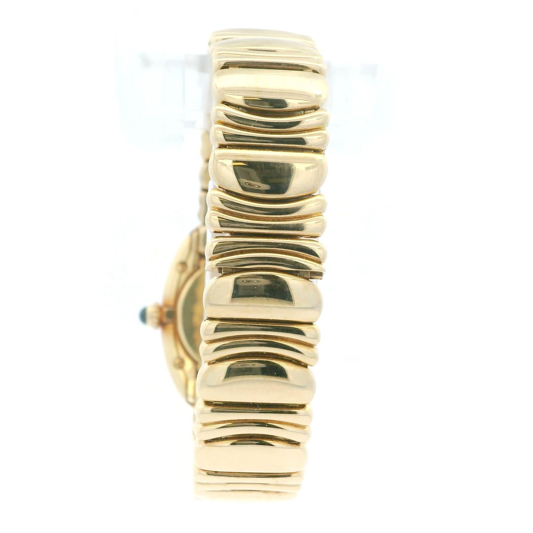 Cartier Baignoire 1952 18K Yellow Gold W/Box & Papers 1996 4