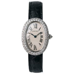 Cartier Baignoire 1955, Beige Dial, Certified and Warranty