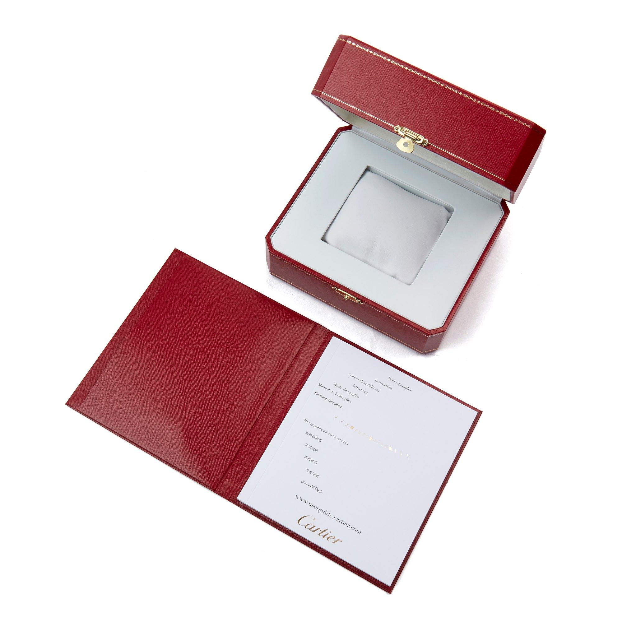 Cartier Baignoire 3065 Damen Weißgold Diamant Uhr 3